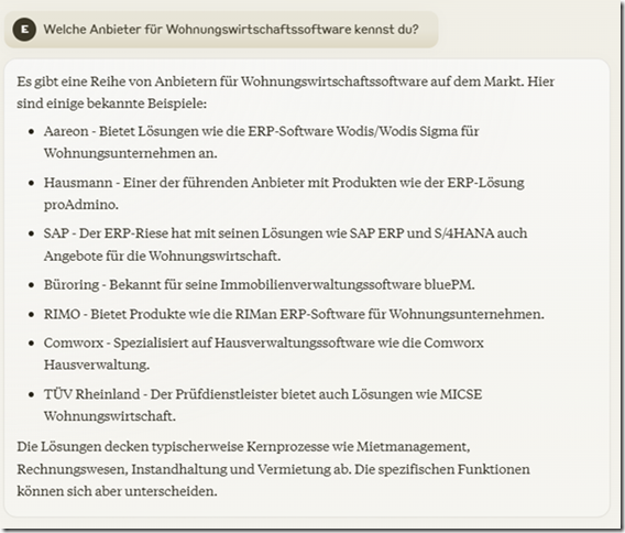 Antwort